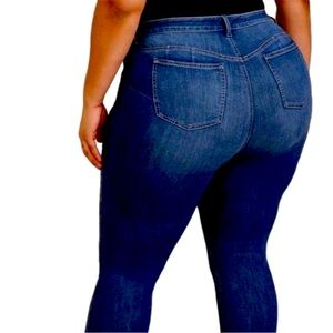 Torrid Bombshell Skinny Button Fly High Rise Premium Jeans 16R